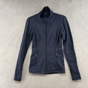 CALIA Core Knit Mesh Track Jacket Navy size Medium